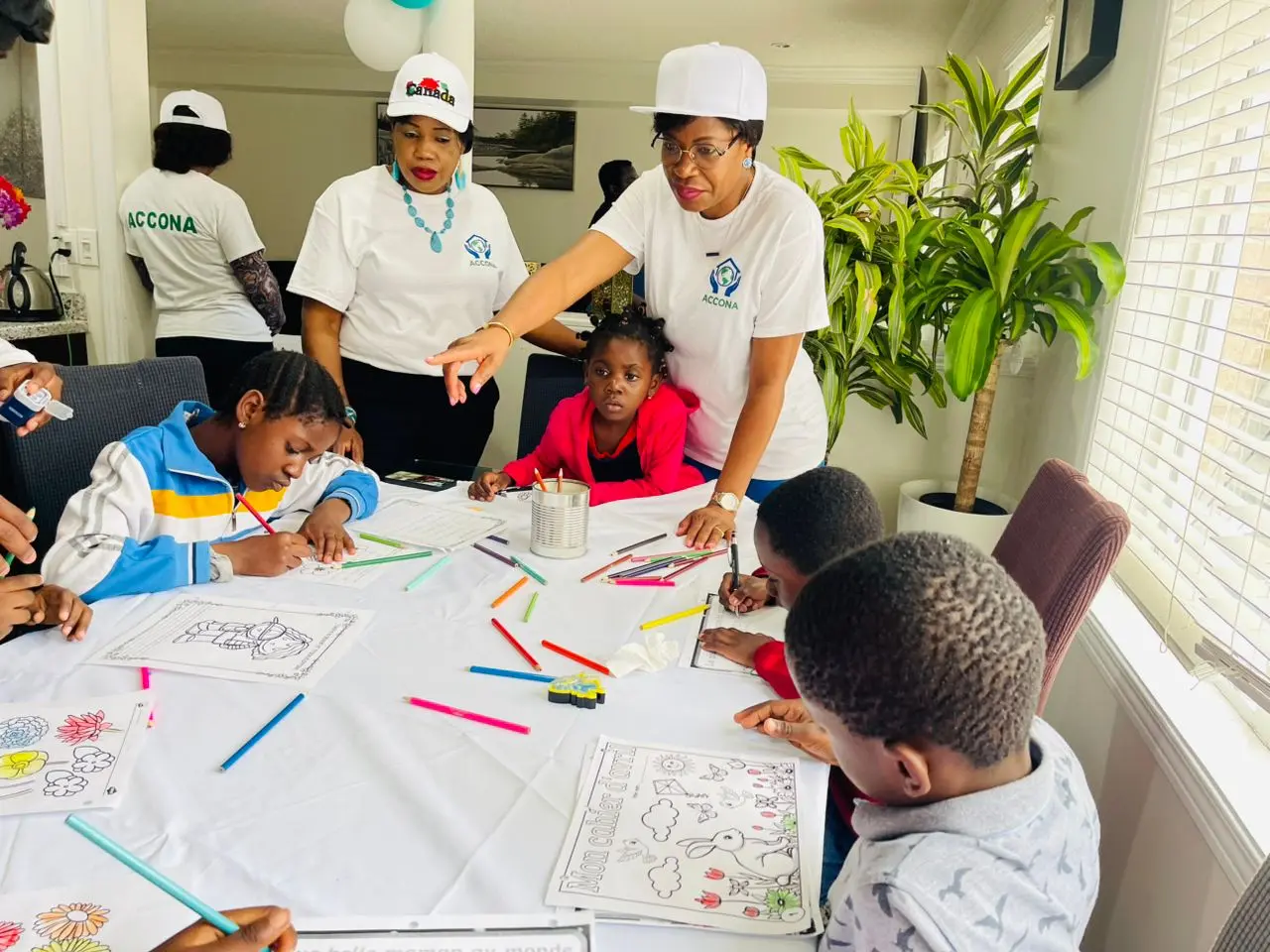 Atelier éducatif d'ACCONA avec des enfants